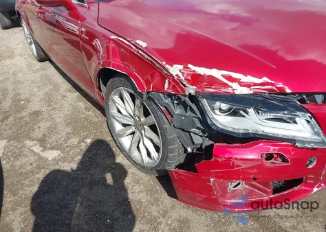 2012 Audi A7 Premium from USA, damaged, VIN WAUSGAFC8CN028516